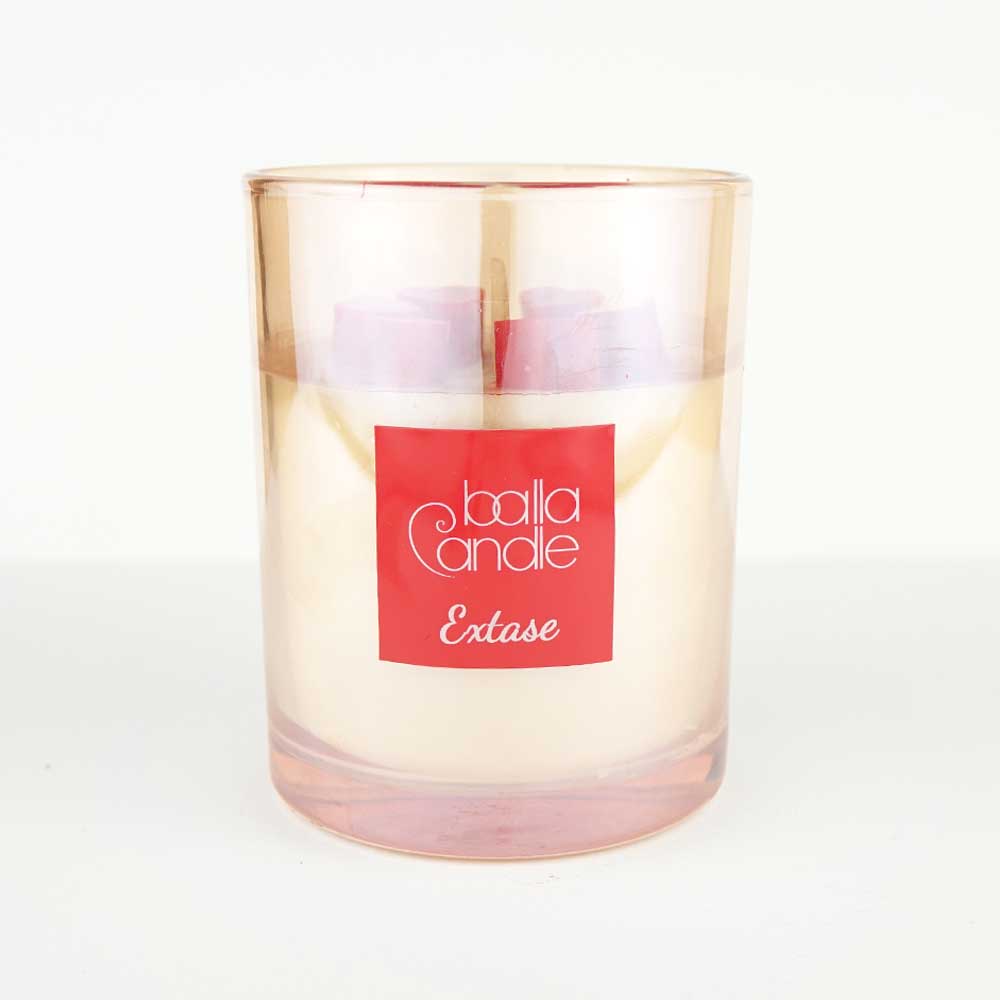 Bougie petits coeurs