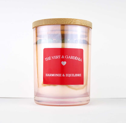 Harmonie & équilibre - Bougie Thé vert et Gardenia
