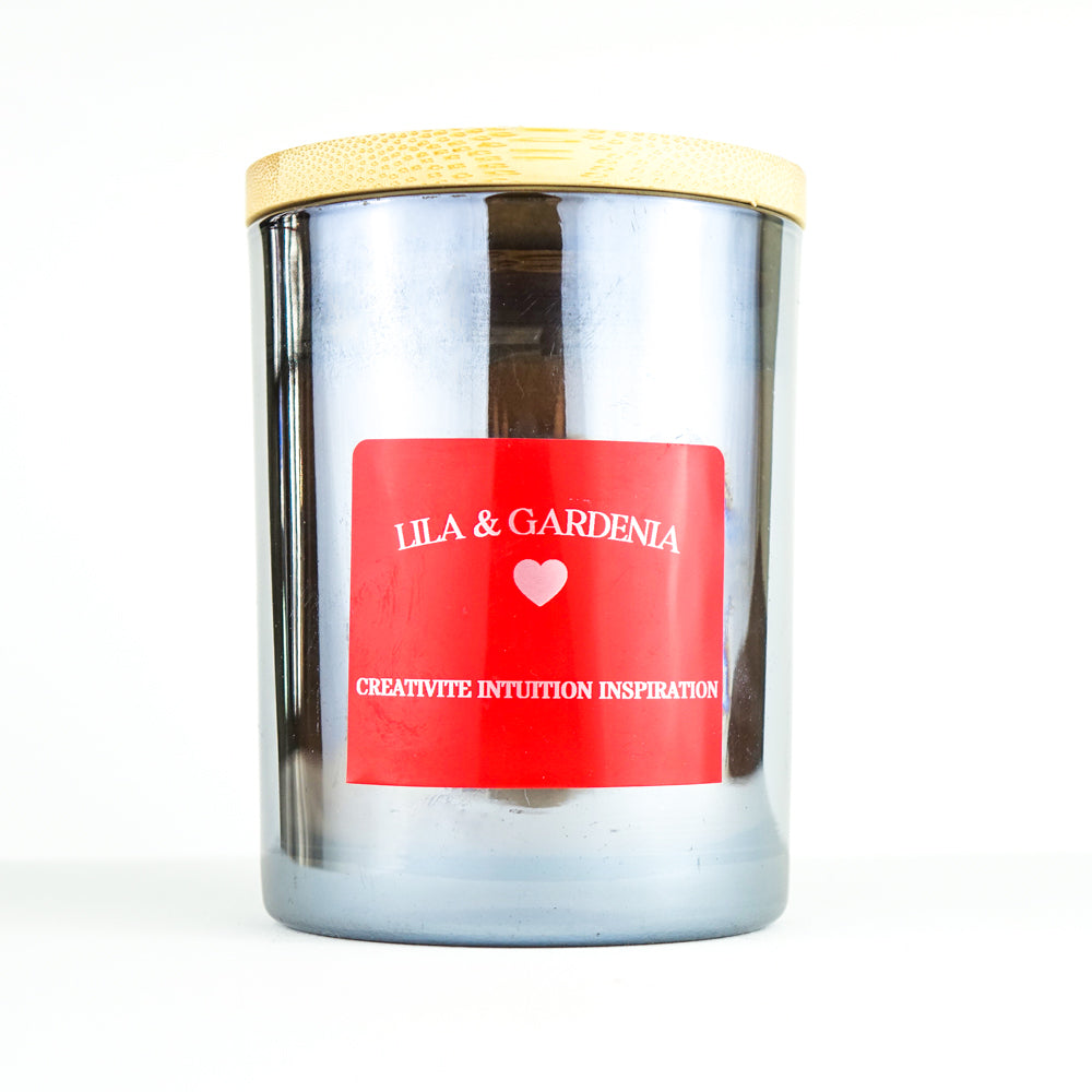 Créativité Intuition Inspiration - Bougie Lila & Gardenia