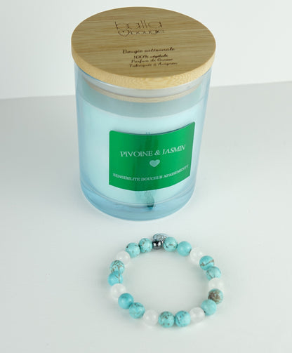Sensibilité Douceur Apaisement - Bougie Pivoine & Jasmin