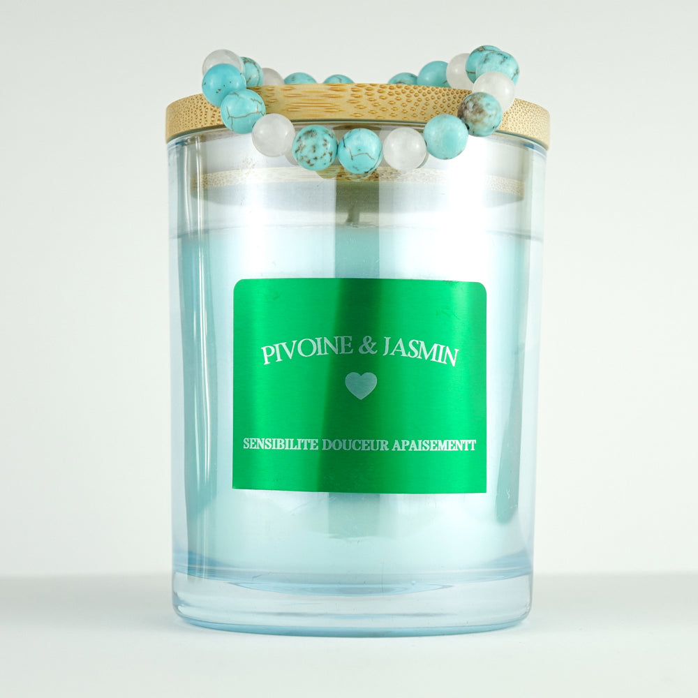 Sensibilité Douceur Apaisement - Bougie Pivoine & Jasmin