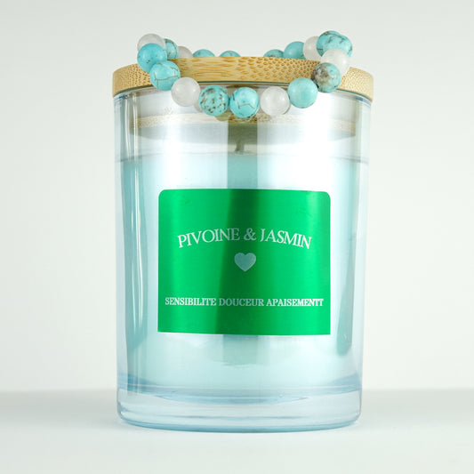 Sensibilité Douceur Apaisement - Bougie Pivoine & Jasmin