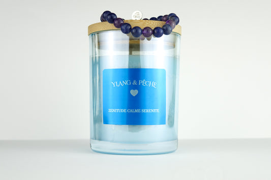 Zen Calme Sérénité - Bougie Ylang & Pêche